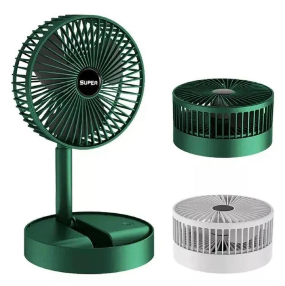 Portable chargeable electric fan